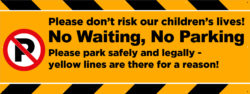 ThinkBeforeYouPark 8x3 Variants4 scaled School parking banners   <span>Think before you park banners</span>    Image of ThinkBeforeYouPark 8x3 Variants4 scaled
