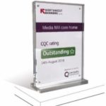 CQC outstanding Magnetic block certificate display holder