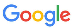 google Social media review sticker    Image of google