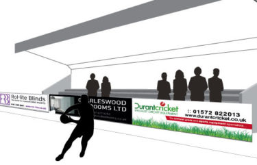 Rugby club advertising boards
